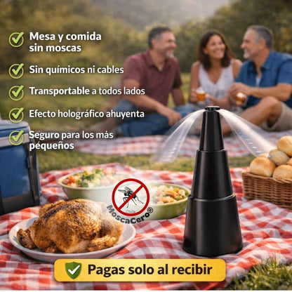 MoscaCero® – Espanta Moscas de Hélice