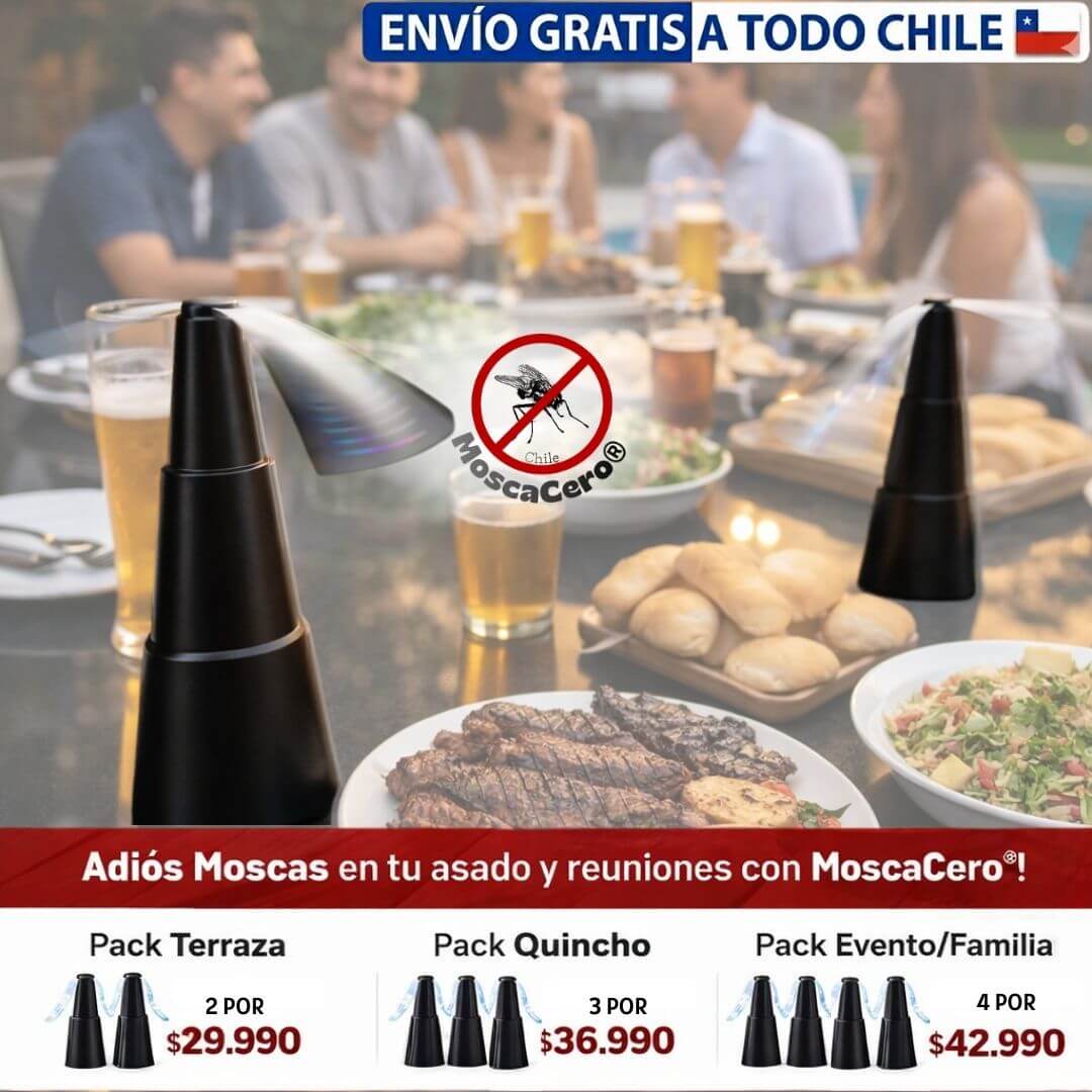 MoscaCero® – Espanta Moscas de Hélice